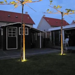 Set van 5 Grondspots staal IP65 - Basic Square