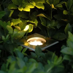 Set van 5 Grondspots staal IP65 - Basic Square