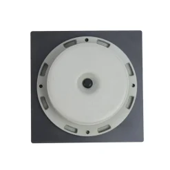 Set van 6 grondspots zwart vierkant incl. LED IP65 solar - Terry