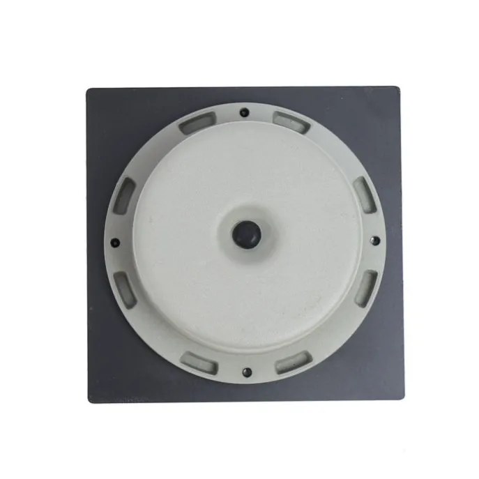 Set van 6 grondspots zwart vierkant incl. LED IP65 solar - Terry