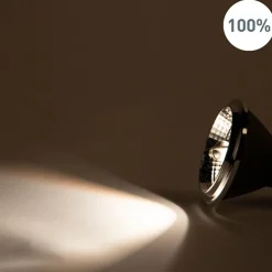 Set van 5 GU10 dim to warm LED lampen AR70 6W 2000K-3000K