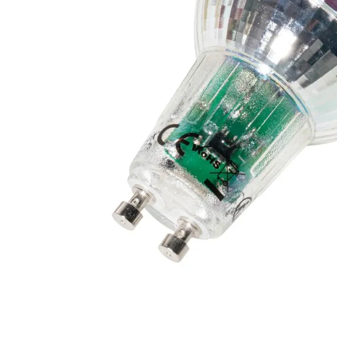 Set van 5 GU10 dimbare LED lamp schemersensor 3W 200 lm 2200K