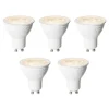 Set van 5 GU10 dimbare LED lampen 7W 430 lm 2700K