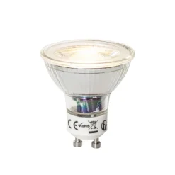 Set van 5 GU10 dimbare LED lampen 7W 600 lm 3000K