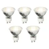 Set van 5 GU10 dimbare LED lamp 4W 310 lm 3000K