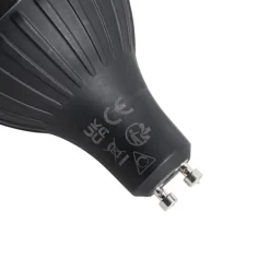 Set van 5 GU10 dimbare LED lamp 70mm 6.5W 600 lm 3000K