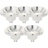 Set van 5 GU10 dimbare LED lamp AR111 wit 11W 810 lm 2700K