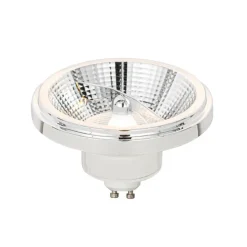 Set van 5 GU10 dimbare LED lamp AR111 wit 11W 810 lm 2700K