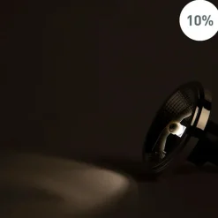 Set van 5 GU10 dimbare LED lampen AR111 11W 810 lm 2700K