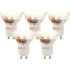 Set van 5 GU10 LED lampen 3W 250 lm 2200K