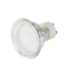 Set van 5 GU10 LED lampen 3W 250 lm 2200K