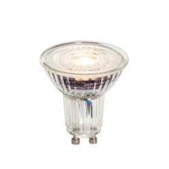 Set van 5 GU10 50mm dimbare LED lampen helder 4.9W 430 lm 2700K