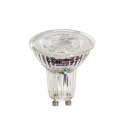 Set van 5 GU10 50mm dimbare LED lampen helder 4.9W 430 lm 2700K