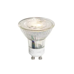 Set van 5 GU10 50mm 3-staps dimbaar in Kelvin LED lampen helder 4.9W 450 lm 2000-2700K