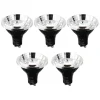 Set van 5 GU10 3-staps dimbaar in Kelvin LED lampen 70mm 6W 500 lm 2200 - 3600K