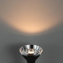 Set van 5 GU10 3-staps dimbaar in Kelvin LED lampen 70mm 6W 500 lm 2200 - 3600K