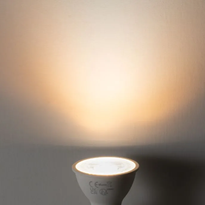 Set van 5 GU10 3-staps dimbare LED lampen 6W 430 lm 2000 - 6000K