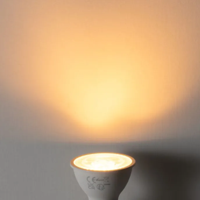 Set van 5 GU10 3-staps dimbare LED lampen 6W 430 lm 2000 - 6000K