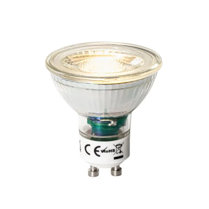 Set van 5 GU10 3-staps dimbare LED lampen 7W 600 lm 2700K