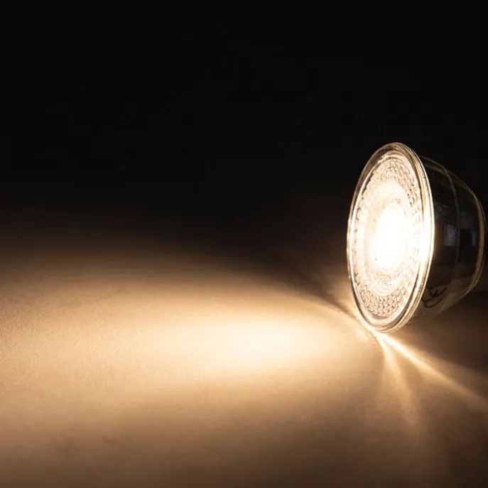 Set van 5 GU10 3-staps dimbare LED lampen 5W 260 lm 2700K