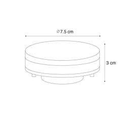 Set van 5 GX53 LED lampen 7W 750 lm 3000K