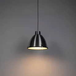 Set van 2 hanglampen aluminium 38 cm dimbaar - Anteros