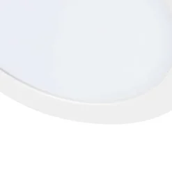 Set van 6 In- of opbouwspot wit 18 cm incl. LED 3 staps dim to warm - Trans