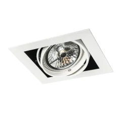 Set van 6 Inbouwspot wit AR111 verstelbaar - Oneon