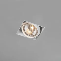 Set van 6 Inbouwspot wit GU10 AR111 trimless verstelbaar - Oneon