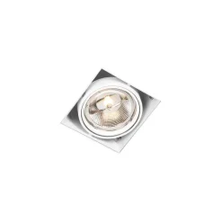 Set van 6 Inbouwspot wit GU10 AR111 trimless verstelbaar - Oneon