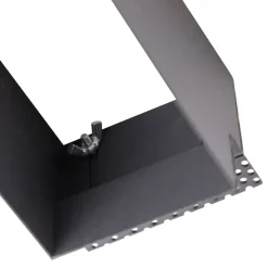 Set van 6 Inbouwspot zwart draai- en kantelbaar Trimless 2-lichts - Oneon Honey