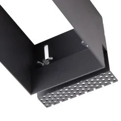 Set van 6 Inbouwspot zwart draai- en kantelbaar Trimless 2-lichts - Oneon Honey