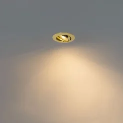 Set van 12 inbouwspots messing GU10 35mm - Edu