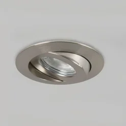 Set van 3 inbouwspots staal incl. LED IP44 - Relax LED