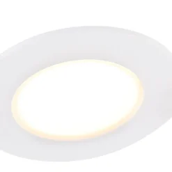 Set van 12 inbouwspots wit incl. LED dim to warm 7W IP65- Blanca