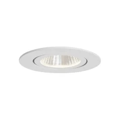 Set van 6 inbouwspots wit 6,8cm incl. LED 750 lm dimbaar IP65 - Gaius
