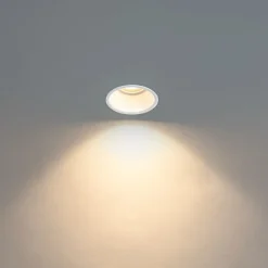 Set van 12 inbouwspots wit GU10 50mm IP44 - Dept