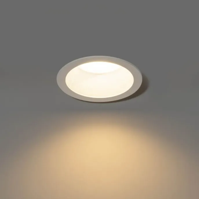 Set van 6 inbouwspots wit incl. LED 3000K-5000K - Elias