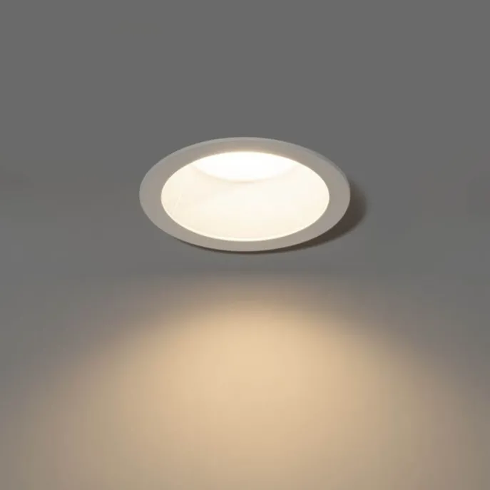 Set van 6 inbouwspots wit incl. LED 3000K-5000K - Elias