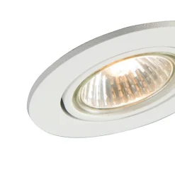 Set van 6 inbouwspots wit kantelbaar - Cisco