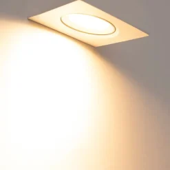 Set van 3 inbouwspots wit incl. LED 3-staps dimbaar - Miu