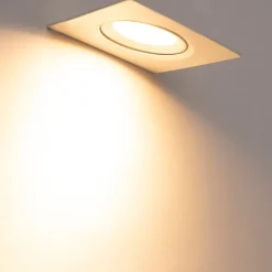 Set van 3 inbouwspots wit incl. LED 3-staps dimbaar - Miu