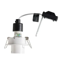 Set van 6 inbouwspots wit GU10 35mm rond kantelbaar - Installa