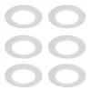 Set van 6 inbouwspots wit incl. LED dim to warm 7W IP65 - Blanca