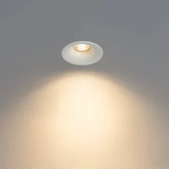 Set van 6 inbouwspots wit GU10 50mm - Gijs