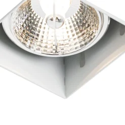 Set van 6 inbouwspots wit GU10 70mm trimless - Oneon