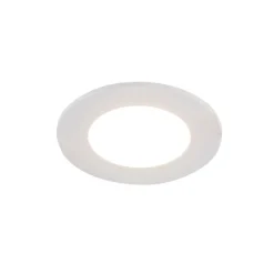 Set van 6 inbouwspots wit incl. LED 3-staps dimbaar IP65 - Blanca