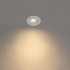 Set van 6 inbouwspots wit rond GU10 50mm IP44 - Xena