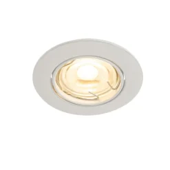 Set van 12 inbouwspots wit GU10 35mm - Edu