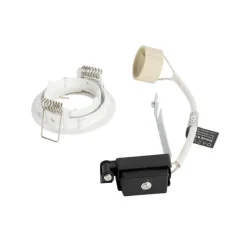 Set van 6 inbouwspots wit GU10 35mm - Edu